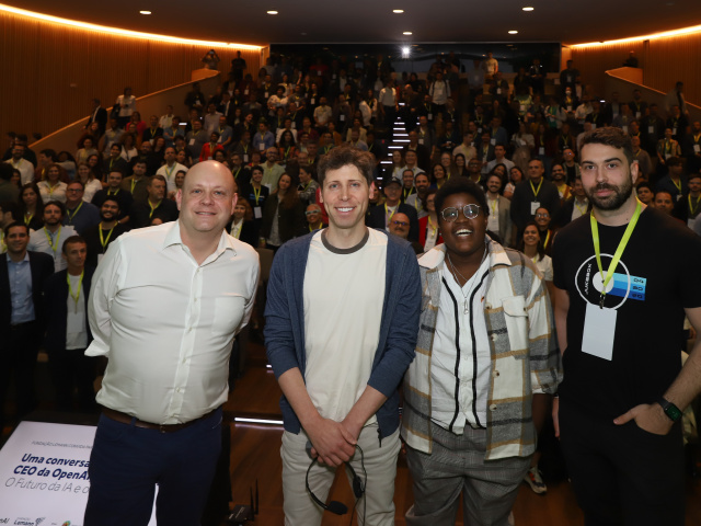 Imagem Ilustrativa para: Five Highlights from the Meeting with Sam Altman, CEO of OpenAI